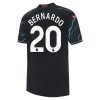 Maillot de Supporter Manchester City Bernardo 20 Troisième 2023-24 Pour Enfant